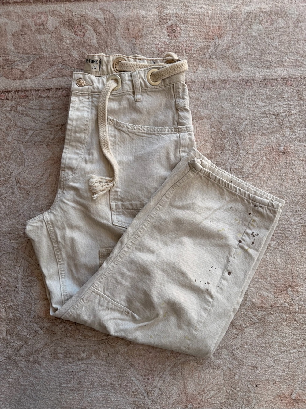 Free People Moxie Pull-On Barrel Jean